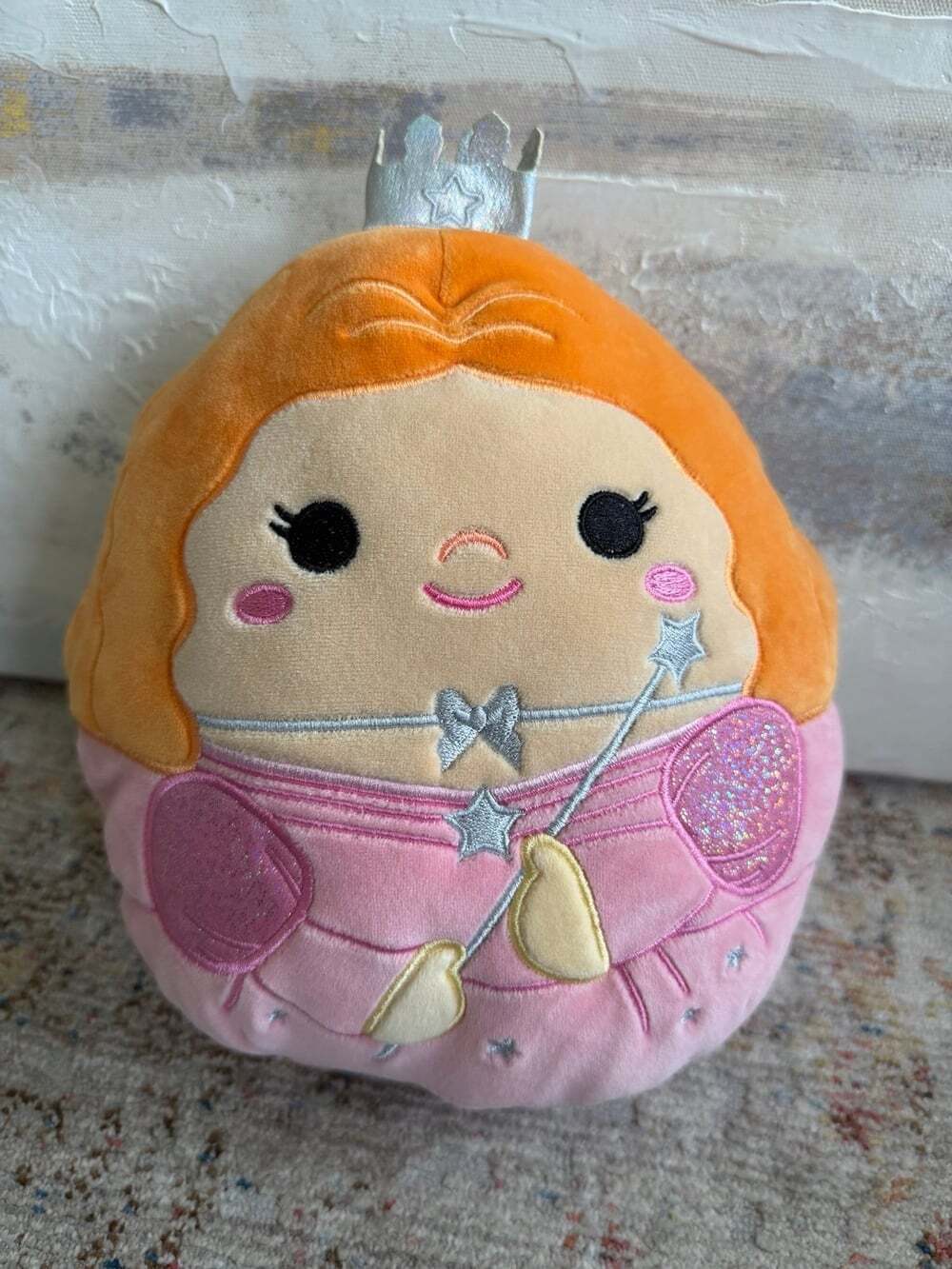 9” Wizard Of Oz Glinda Good Witch Original Squishmallows, EUC